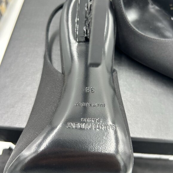 YSL Saint Laurent Opyum Sling back heels - Picture 12 of 14